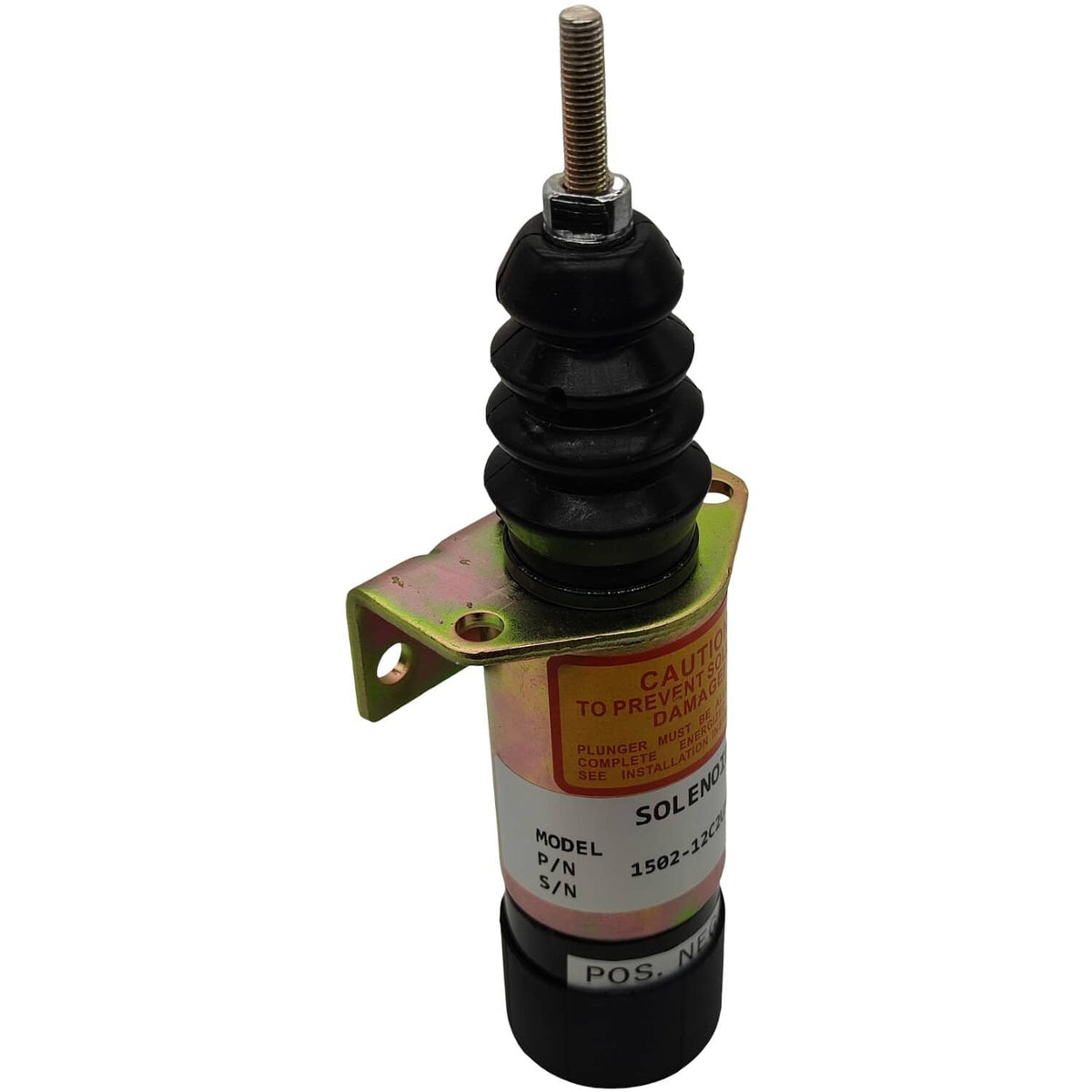 Solid Spare 12V Fuel Shut-Off Solenoid for Syncro-Start 1502-12C2U1B2S1A 3003-3007 240-22177