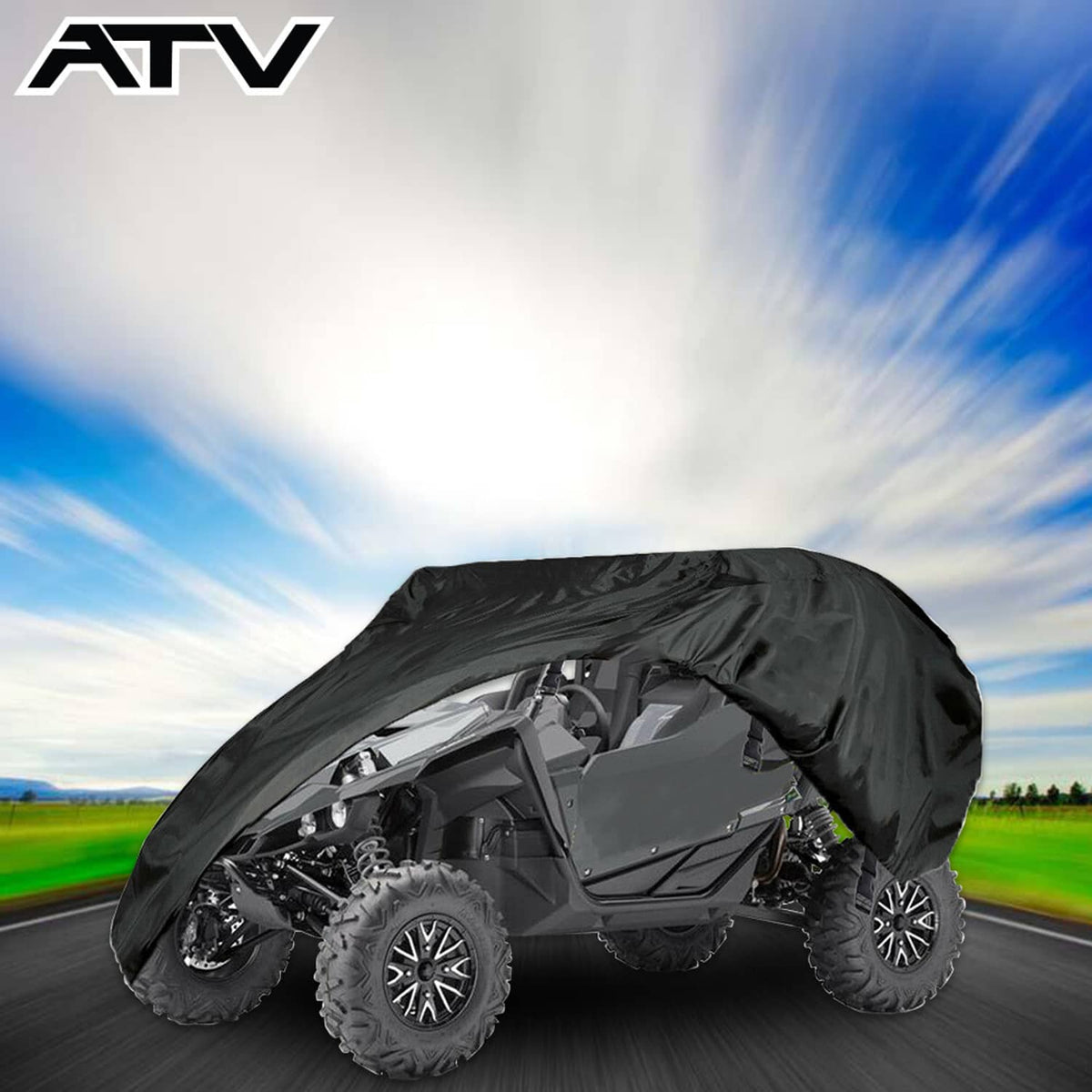 Solidspare Generic Vehicle Storage Cover Waterproof Fits For Yamaha YXZ 1000R SS SE EPS