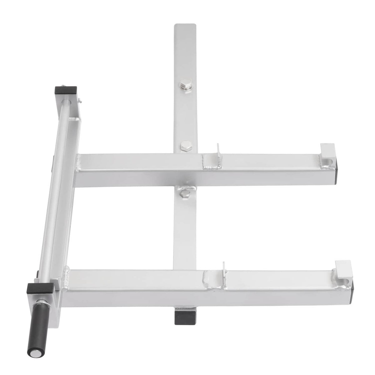 Solid Spare 2" Receiver Aluminum Fishing Cart Caddy Hitch Mount Bracket For Outdoor Hauling