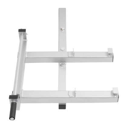 Solid Spare 2" Receiver Aluminum Fishing Cart Caddy Hitch Mount Bracket For Outdoor Hauling