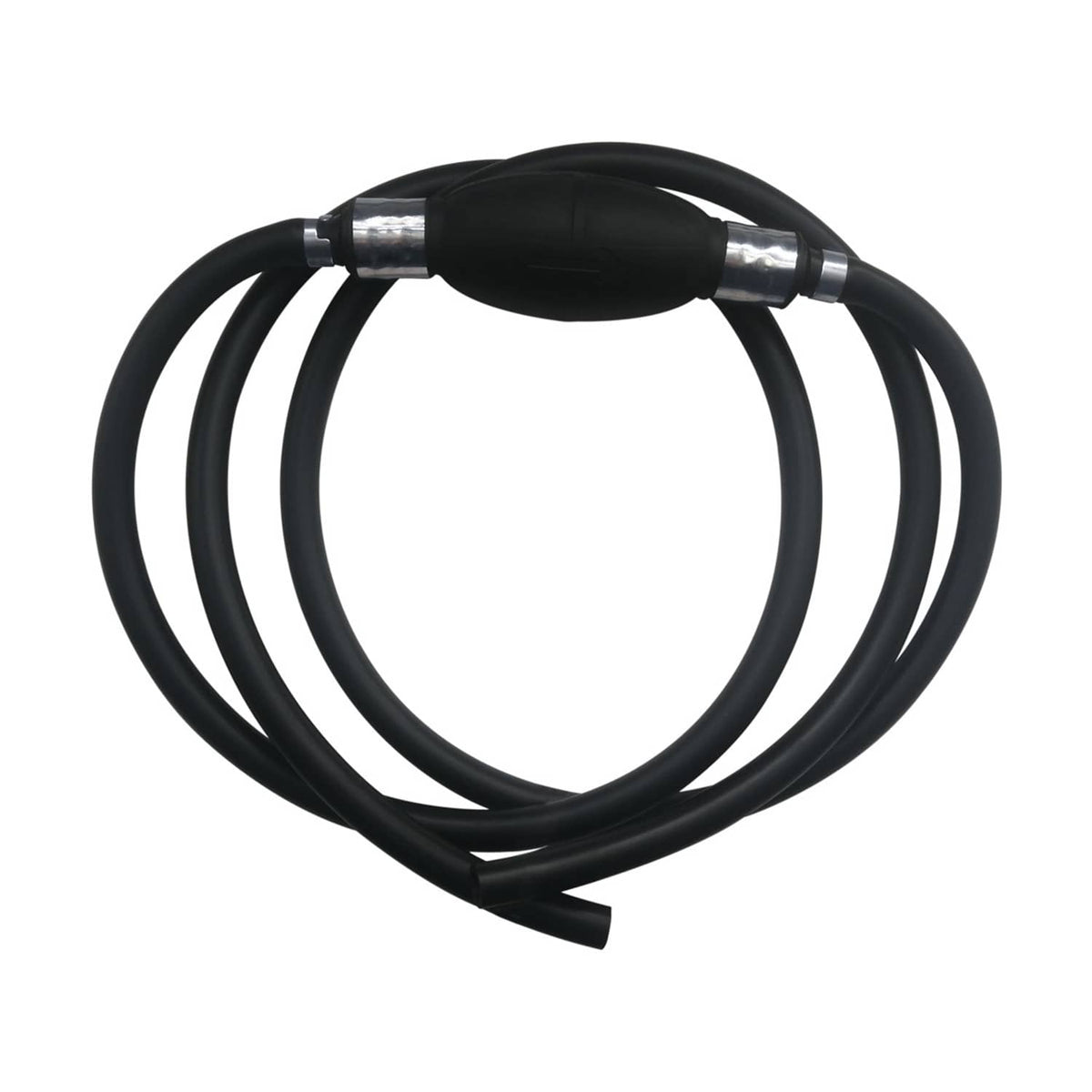 Solid Spare 5/16" Marine Outboard Boat Motor Fuel Gas Hose Line Assembly W/ Primer Bulb NEW
