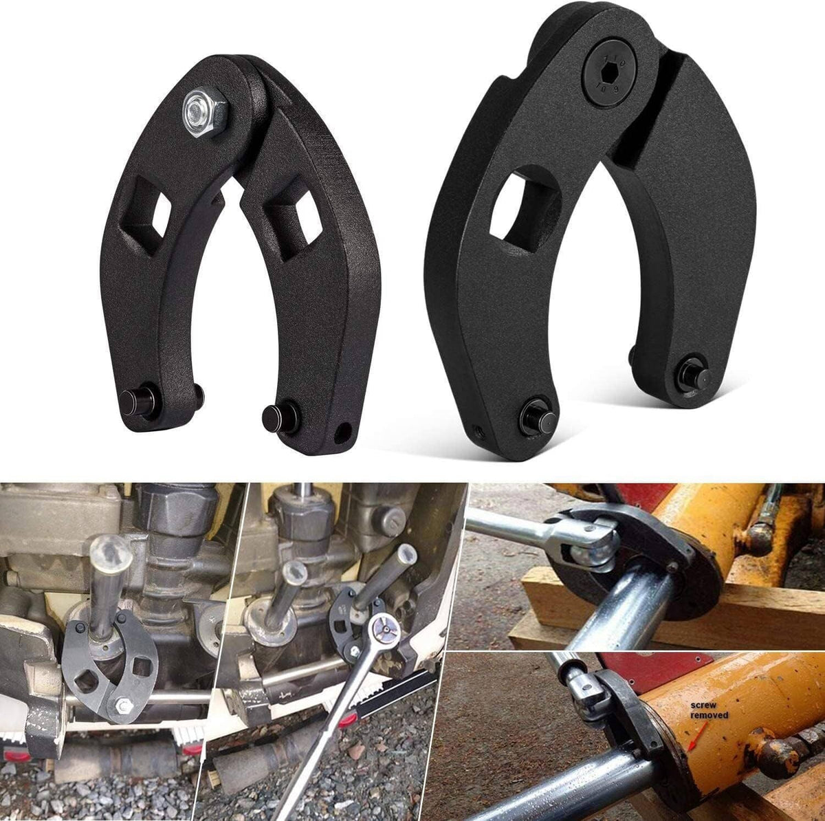 Solidspare For Hydraulic Cylinder Adjustable Gland Nut Wrench 1266 + 7463 Spanner Tool Set