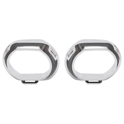 Solid Spare Driver & Passenger Side For GMC Acadia 2013-2016 Bumper Fog Light Trim Molding