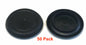 50 Black Rubber 1-1/4" Inch FLUSH MOUNT HOLE PLUG - Sheet Metal Auto Body Panel