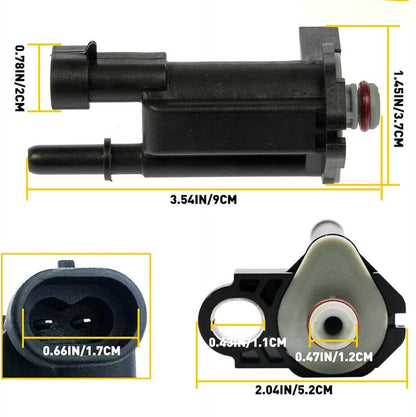 Solidspare EVAP Vapor Canister Purge Solenoid Valve For Cadillac Chevy Silverado GMC Sierra