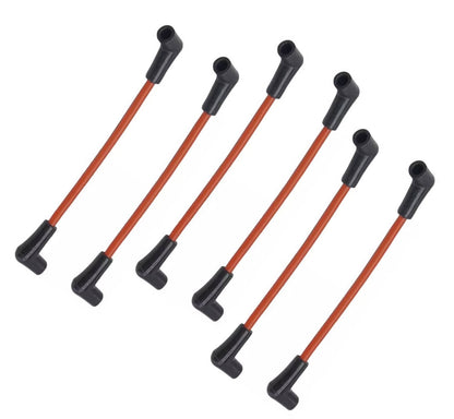 Solid Spare 6x Johnson Evinrude 582365 802505 Outboard 9” Premium Spark Plug Wire 18-5231-1