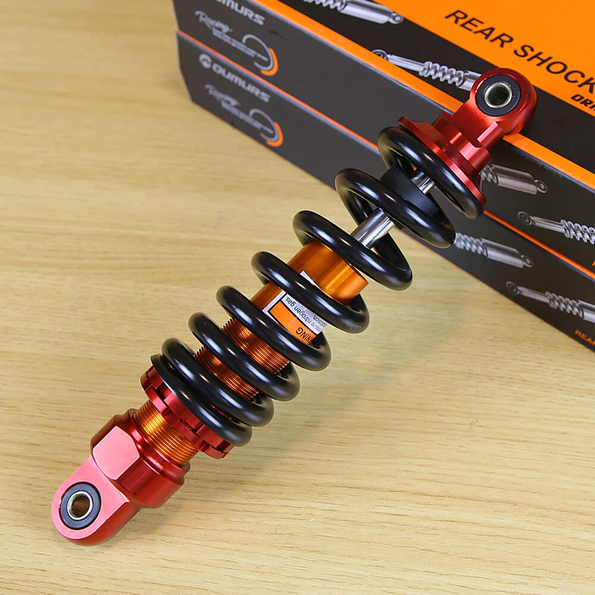 Solidspare 285mm 980lbs Rear Shock Absorber Suspension for 125 140 150cc Pit Dirt Bikes Atv