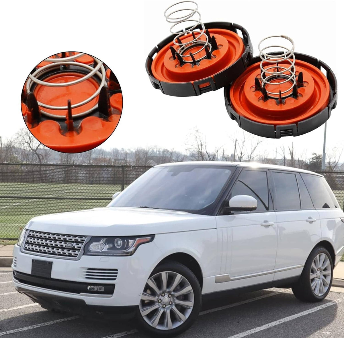 Solid Spare Fits Land Rover Range Rover Jaguar 5.0L Set of 2 PCV Valve Repair Kit