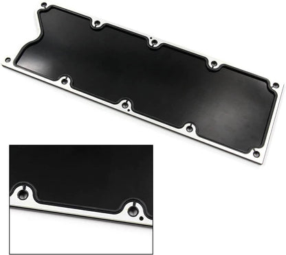 Solidspare Billet Knock Sensor Delete LS6 LSX & GASKET Plate For LS Gen 3 VALLEY PAN Cover