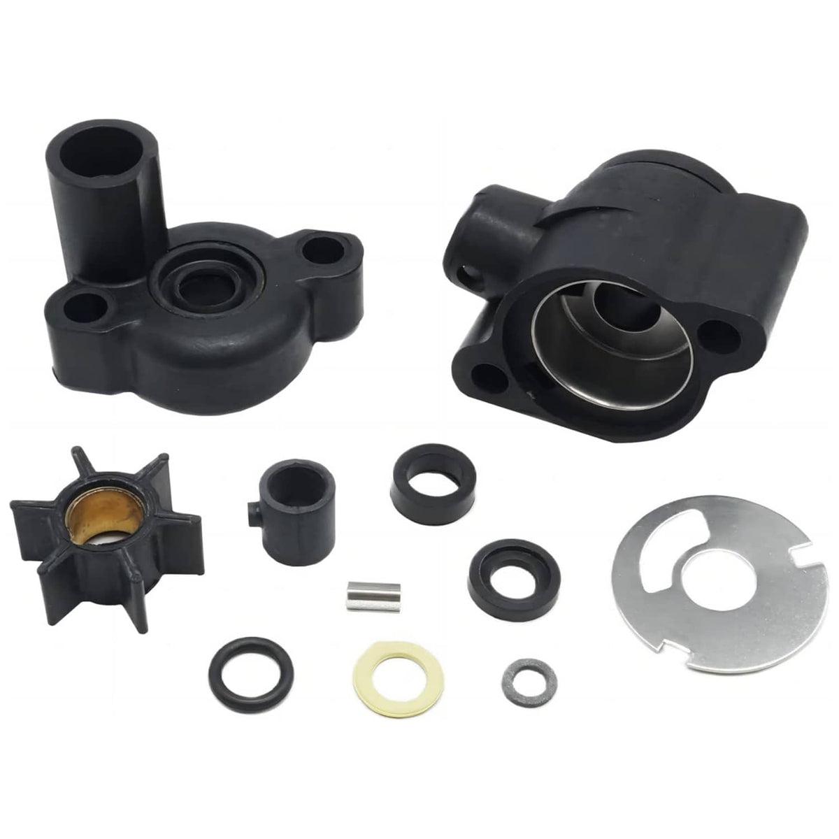 Solid Spare Water Pump Impeller Kit Mercury 4 4.5 7.5 9.8 hp & Model 110 46-70941A3 18-3446