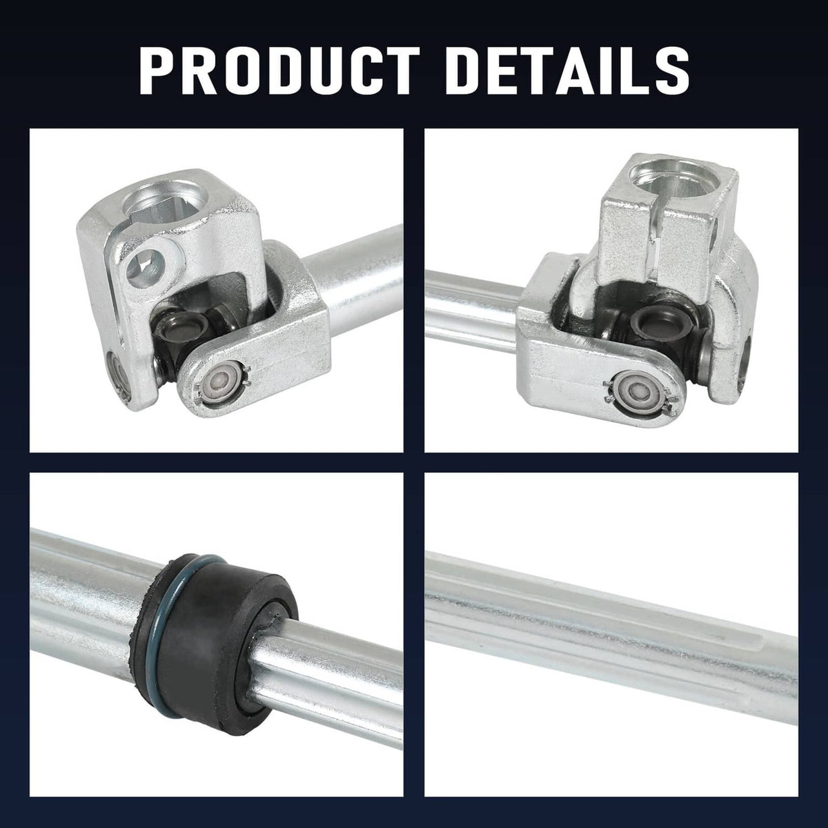Solidspare For 2009-2014 Ford F-150 2007-2014 Expedition Lower Steering Shaft 8L1Z-3B676-A