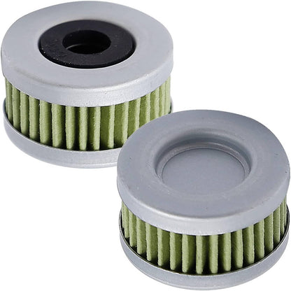 Solid Spare 2Pcs Fuel Filter Elements For Honda Outboard 40 50 60 HP 16911-ZZ5-003 Green