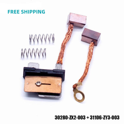 Solid Spare 30280-ZX2-003 BREAKER & 31106-ZY3 BRUSH Assy For Honda BF100 135 150 200HP