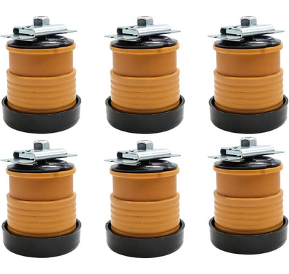Solid Spare 6PCS Body Mount Bushing for 08-16 Ford F250 F350 F450 F550 Super Duty 924-066 US