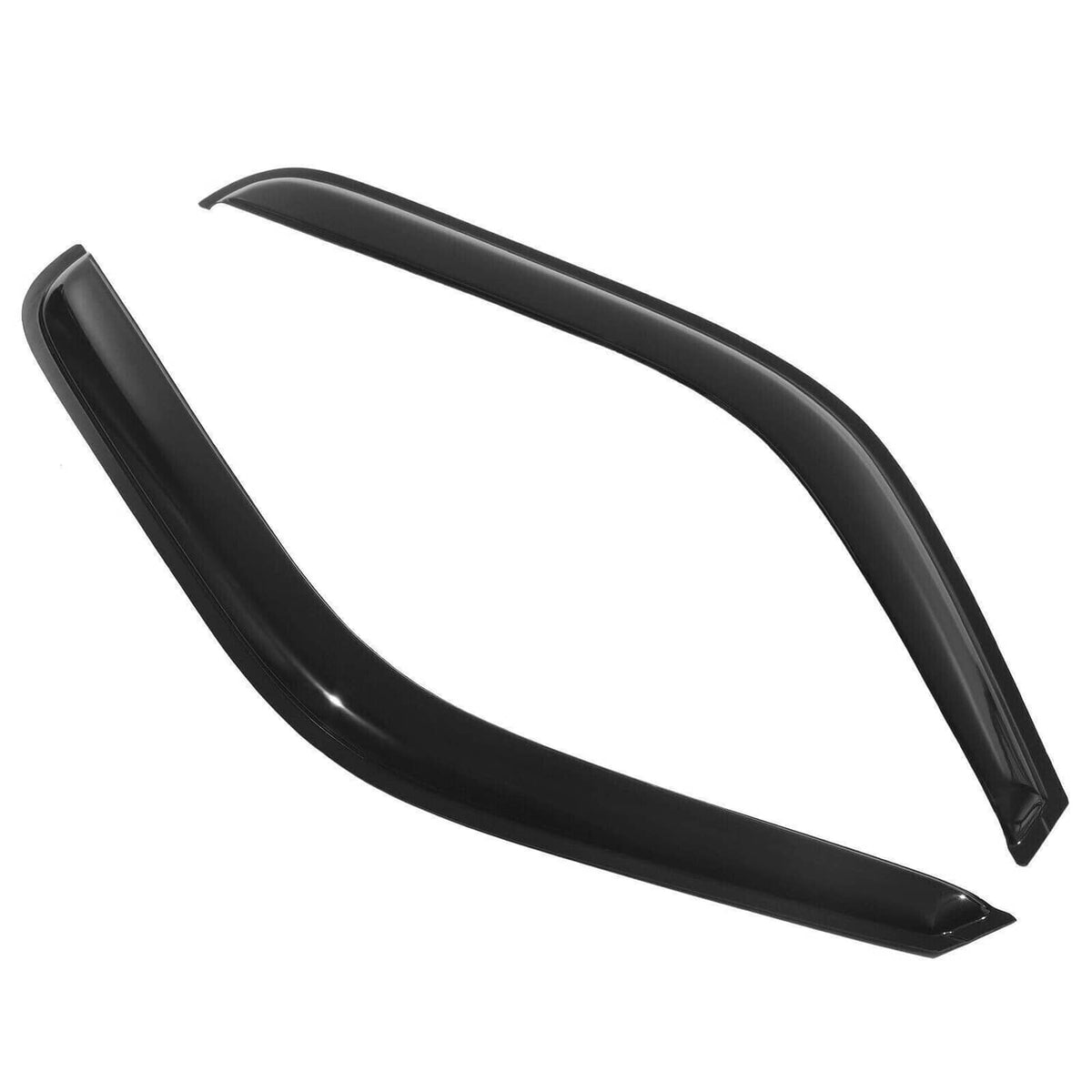 Solidspare Window Visors Rain Sun Guard for 99-06 Chevy Silverado GMC Sierra Extended Cab