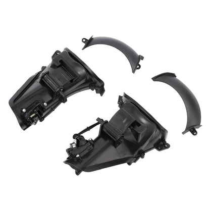 Solidspare Black Front Fairing Air Duct For Harley Touring Road Glide 2015-23 ABS Plastic
