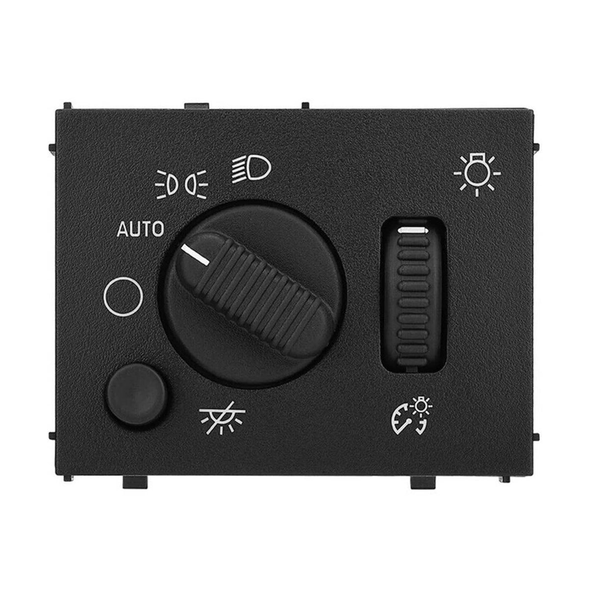 Solidspare LED Headlight Switch For 2003-2006 Chevy Silverado Suburban Tahoe Sierra Black