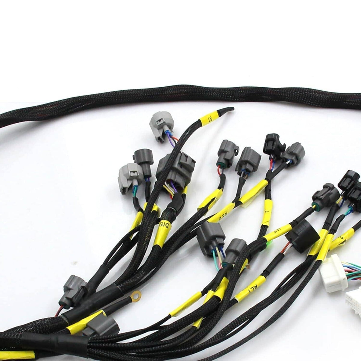 Solidspare Tucked Engine Wire Harness For 1992-2000 Honda Civic Integra OBD2 D/B-series