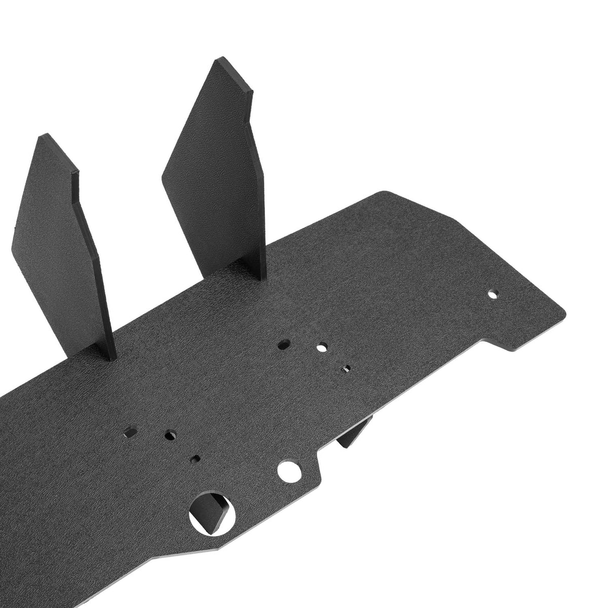 Solid Spare Black Rear Bumper Winglet Splitter Diffuser Fin For 2015-21 Subaru WRX STI