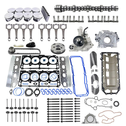 Solidspare Complete Engine Overhaul Rebuild MDS Kit for 2009-15 Dodge Ram 1500 5.7 V8 HEMI