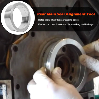 Solid Spare Rear Main Cover Alignment Tool & Seal Installer for GM LS Series Engines