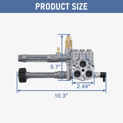 Solidspare New RMW 2.2G24 Complete Pump Head Assy Fit SRMW 2.2G26 Pumps AR42518