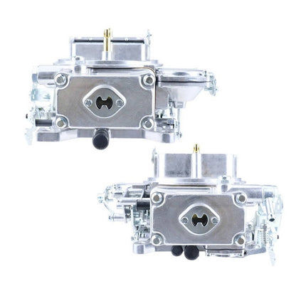 Solidspare For Model Holley 4160 4 Barrel Carburetor 600 CFM 0-1850S Manual Choke Silver