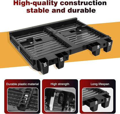 Solidspare Front Radiator Shutter Assembly w/motor For 2022-2025 Jeep Wagoneer 68425775AC