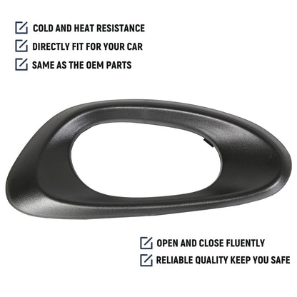 Solid Spare Front Left Inside DOOR HANDLE BEZEL For 2002-2009 Chevy Trailblazer # 15214501