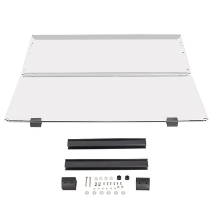 Solidspare For Yamaha G29 DRIVE 2007-2016 Clear Windshield Folding Golf Cart Windscreen