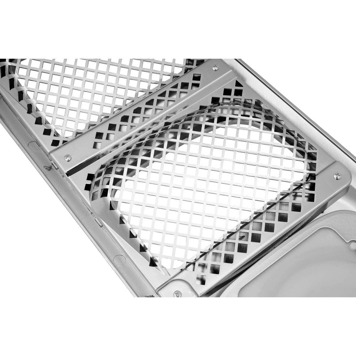 Solid Spare Pair Hood Side Vents Silvery Air Intake Trim Fit 1997-2009 Sterling Truck