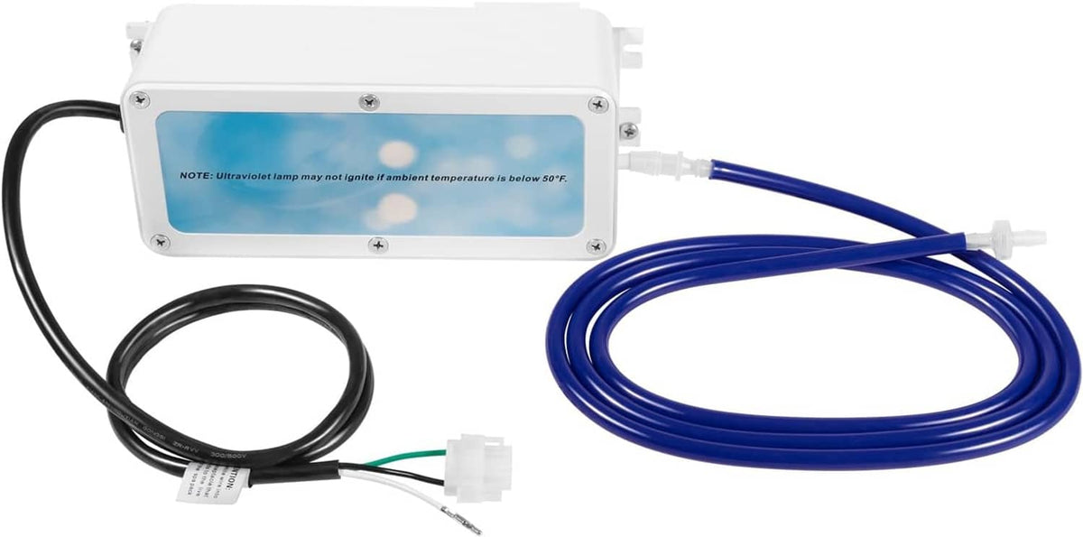 Solid Spare 1106523 EUV3 Spa Ozonator Kit w/ 4-Pin AMP for Hot Tubs & Spas Up to 800 Gallons