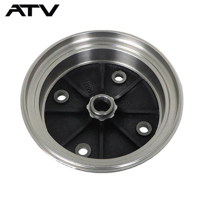 Solidspare 41038-1345 41038-0034 REAR BRAKE DRUM FOR KAWASAKI MULE 3000 3010 4000 4010 USA