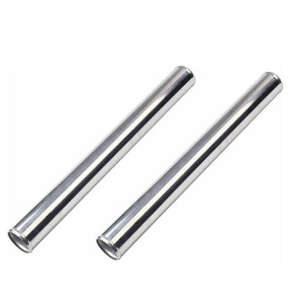 Solidspare 2.5" Universal Aluminum Turbo Intercooler Elbow Pipe Kit + Silicone Hose + Clamp