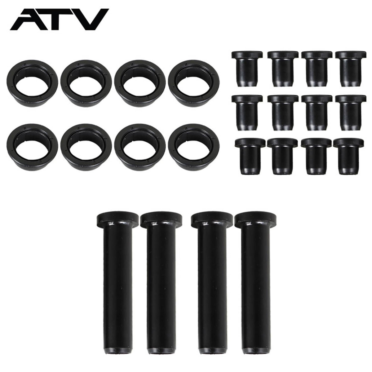 Solidspare Rear Control Arm Bushing Kit for Polaris Sportsman 500 HO 2006 2008-2011