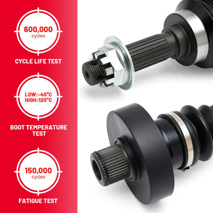 Solidspare Pair Rear CV Axle Shaft For Suzuki King Quad 750 LTA750XP 4x4 AXi EPS 2009-2020