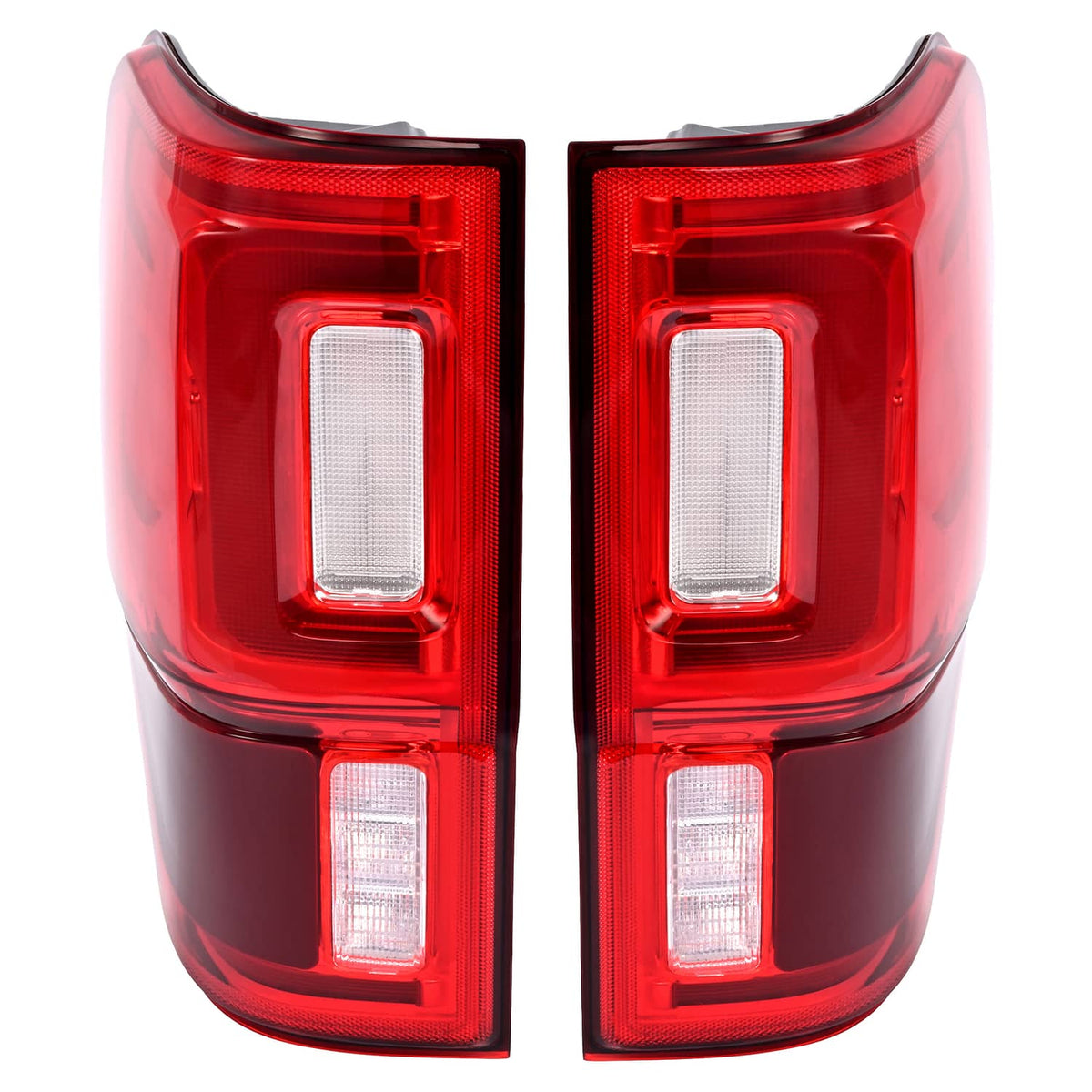Solid Spare LED Tail Lights Tail Lamps w/Blind Spot For Ford Ranger 2019 2020 2021 2022 2023