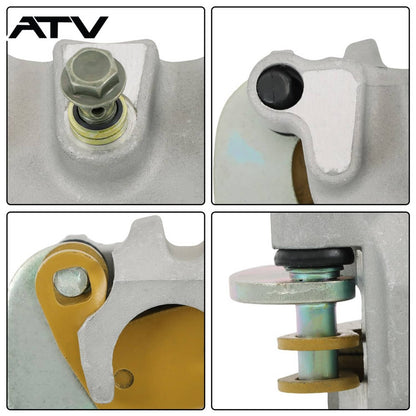 Solidspare Rear Left & Right Brake Caliper W/Pads For 1912262 1912261 Polaris RZR XP 4 1000