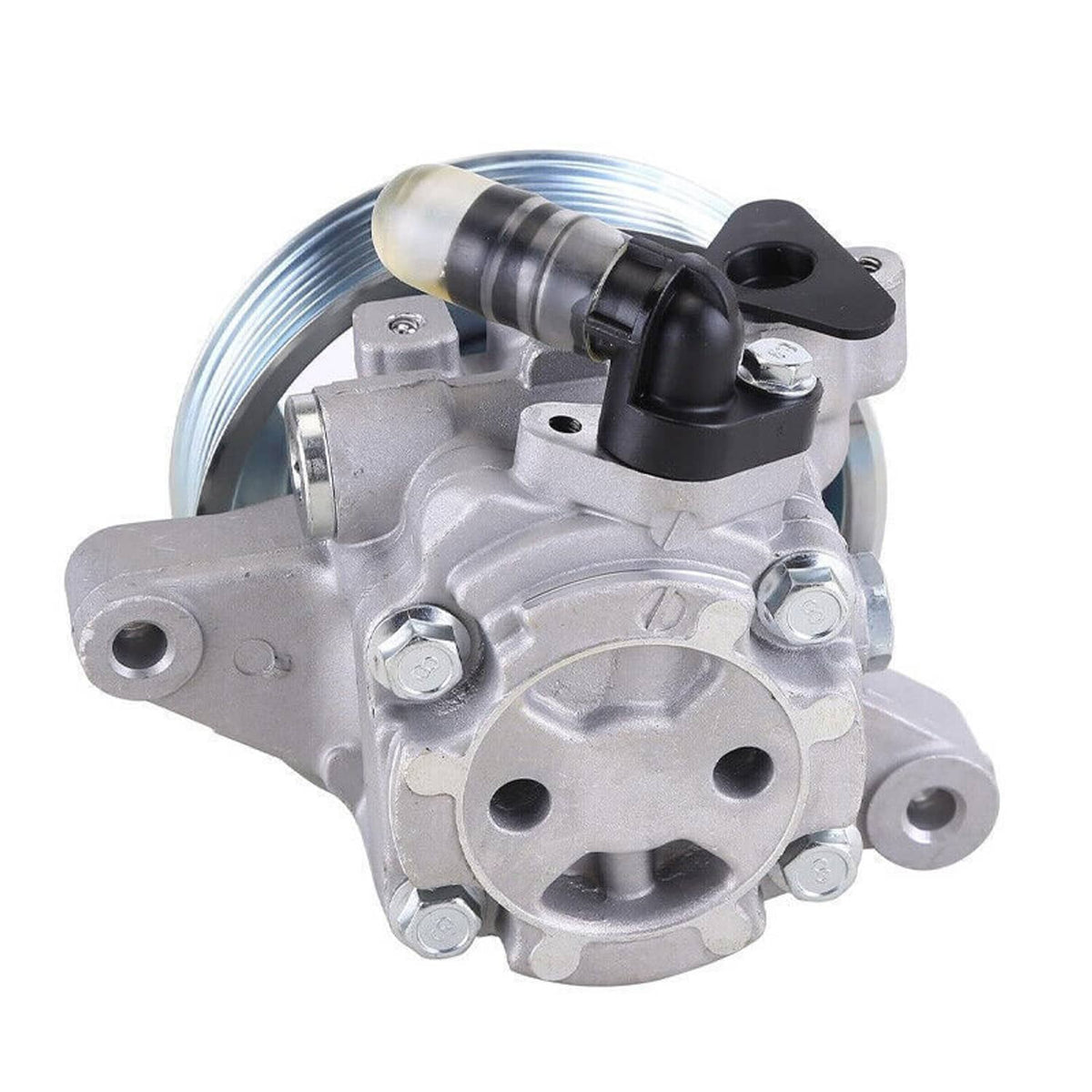 Solidspare New Power Steering Pump 21-5456 w/ Pulley for 2006-2011 Honda Civic 1.8L L4 USA