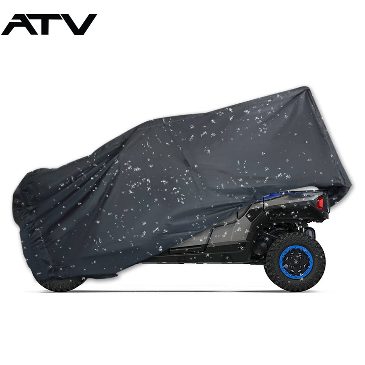 Solidspare XXXL 190T Waterproof ATV Cover Quad Bike For Polaris Can-Am For Honda For Yamaha