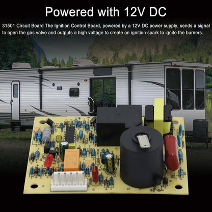 Solid Spare 31501 RV Furnace Ignition Control Circuit Board For Atwood & Dometic 33488 33488