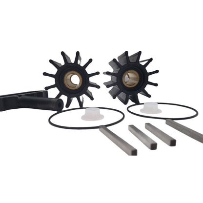 Solid Spare 2Set Sherwood Cummins Caterpillar Jabsco Impeller Replace: 17000K 3802444 1W5664