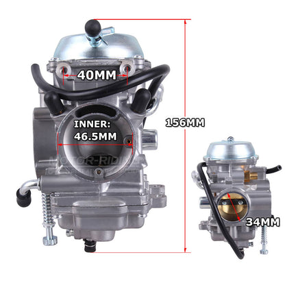 Solidspare For 1996-2008 Polaris Sportsman 500 Carburetor + Fuel Pump 4WD ATV QUAD NON HO