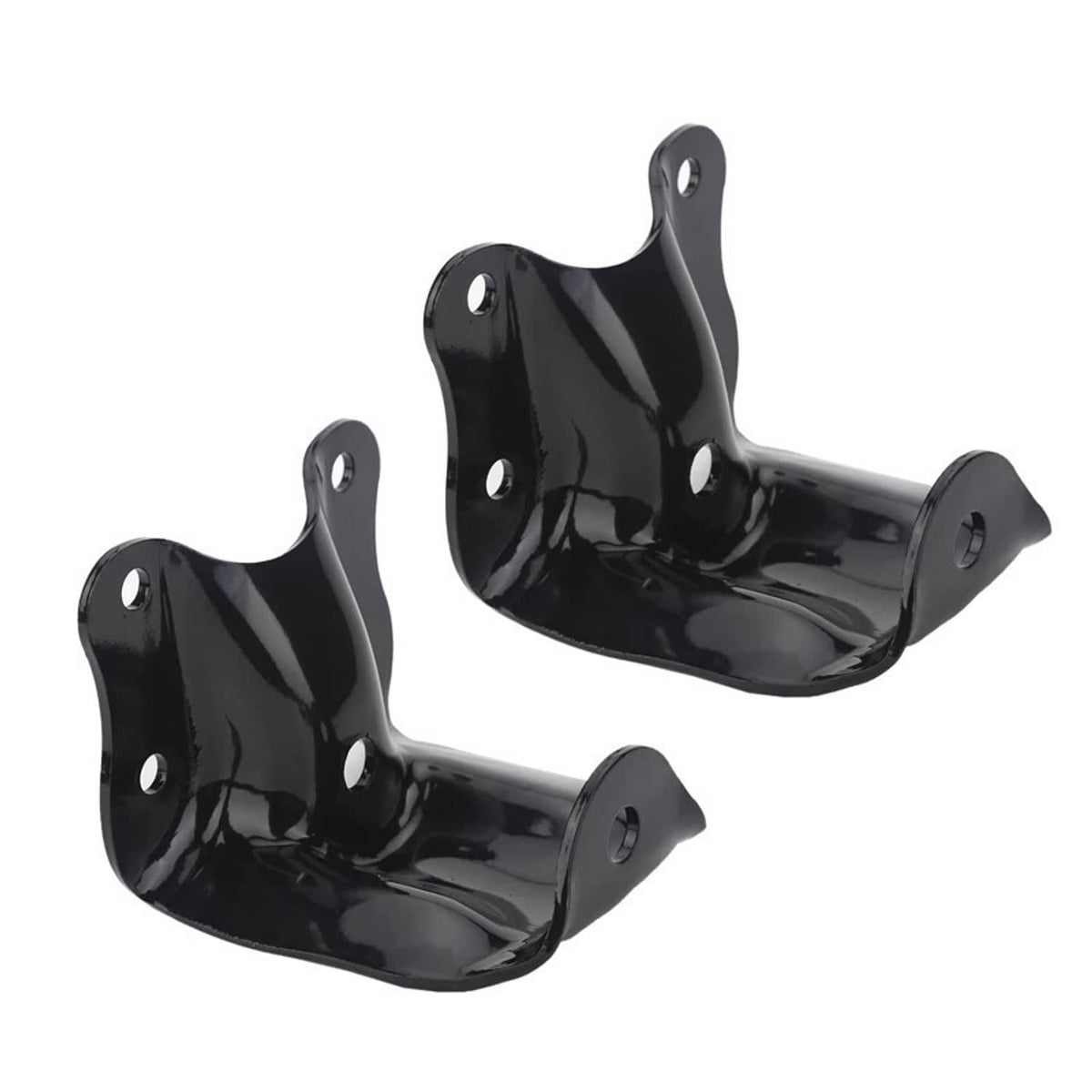 Solidspare 2x Rear Leaf Spring Rear Hanger Bracket and Shackle Kit for Ford Ranger Mazda