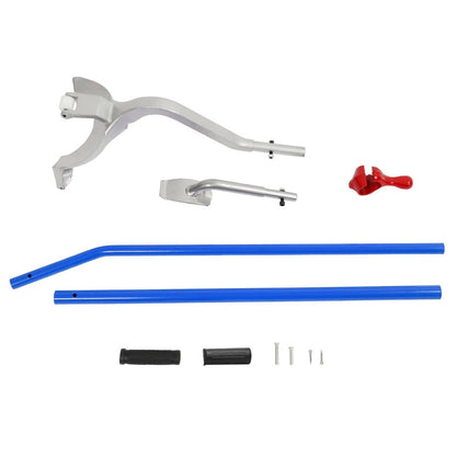 Solid Spare 17.5" TO 24.5" TUBELESS TRUCK TIRE CHANGER MOUNT DEMOUNT TOOL W/BEAD KEEPER BLUE