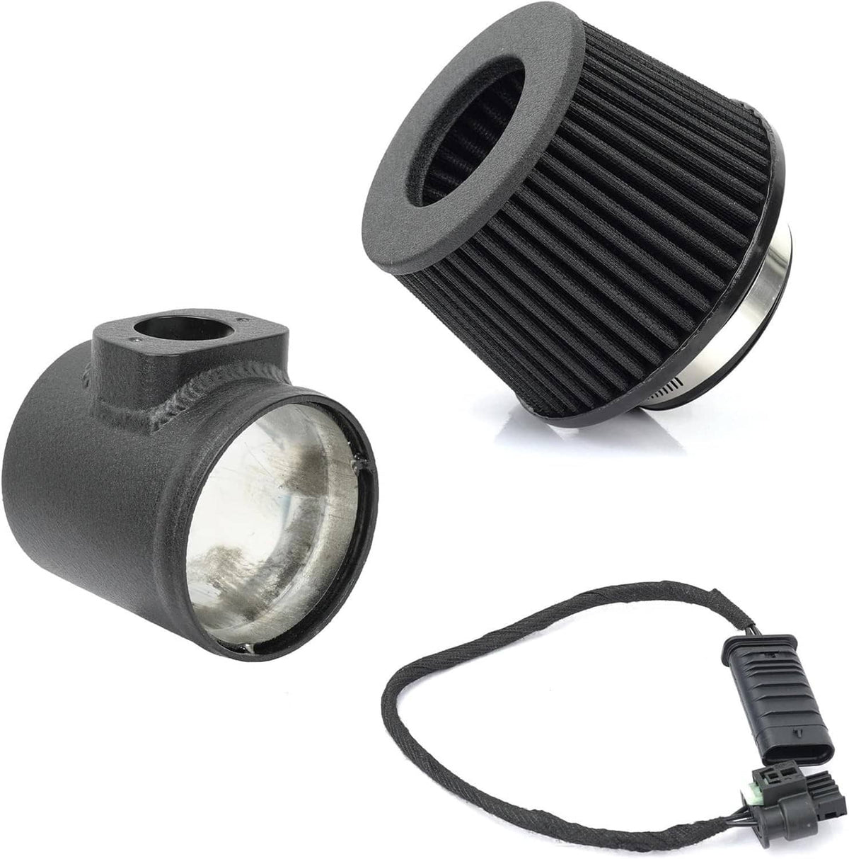 Solidspare Cold Air Intake w/Filter For 2010-16 BMW 535i 535i xDrive F10 F11 N55 3.0T Turbo