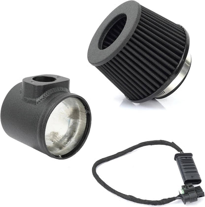 Solidspare Cold Air Intake w/Filter For 2010-16 BMW 535i 535i xDrive F10 F11 N55 3.0T Turbo