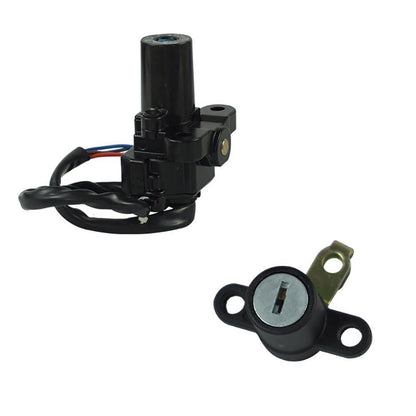 Solidspare Ignition Switch Gas Cap Seat Lock Key Set For Yamaha MT03 06-12 YZF R1 R6