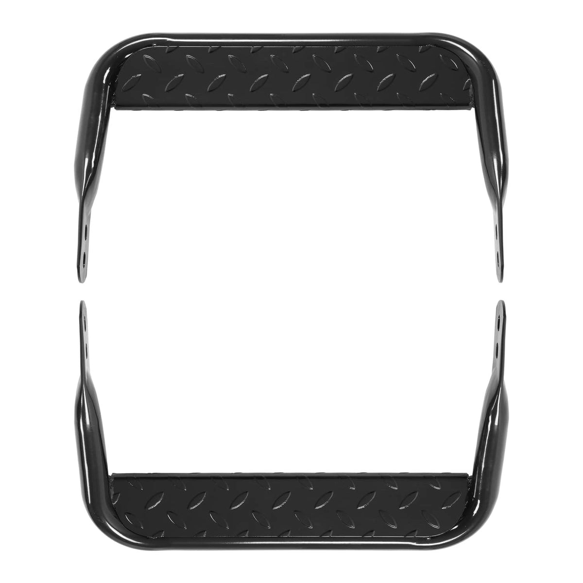 Solidspare 2PCS Black Nerf Bars / Running Boards for EZGO RXV 2008+ Gas/Electric Golf Cart