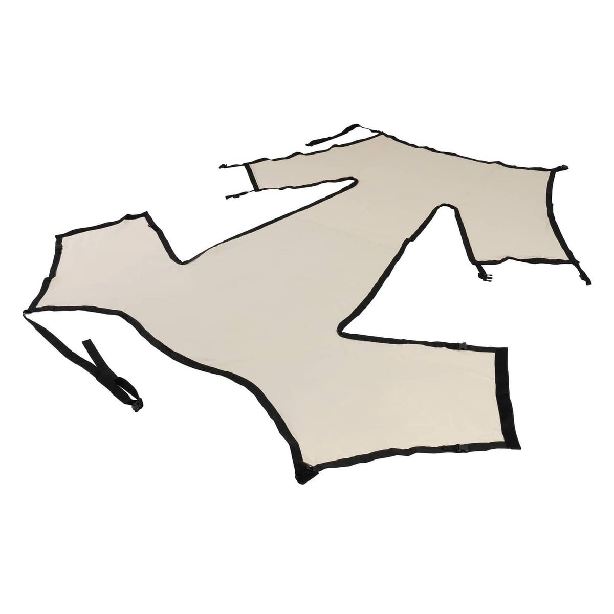 Solidspare Aircraft Cabin Cover White Windshield Cover For Cessna 150 Cessna 152 Canvas